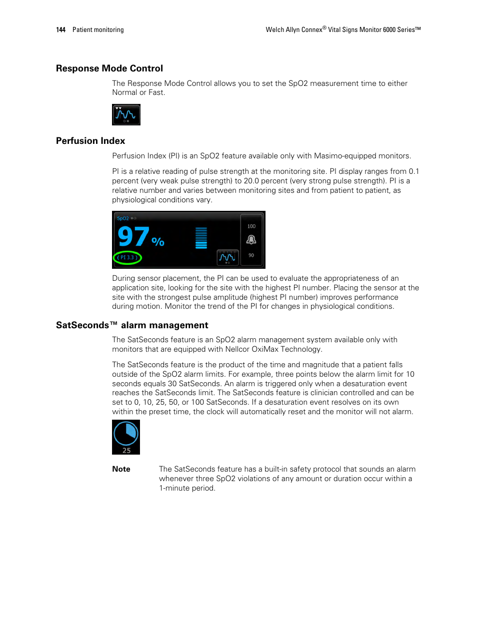 Welch Allyn 6000 Series Connex Vital Signs Monitor - User Manual User Manual | Page 150 / 245