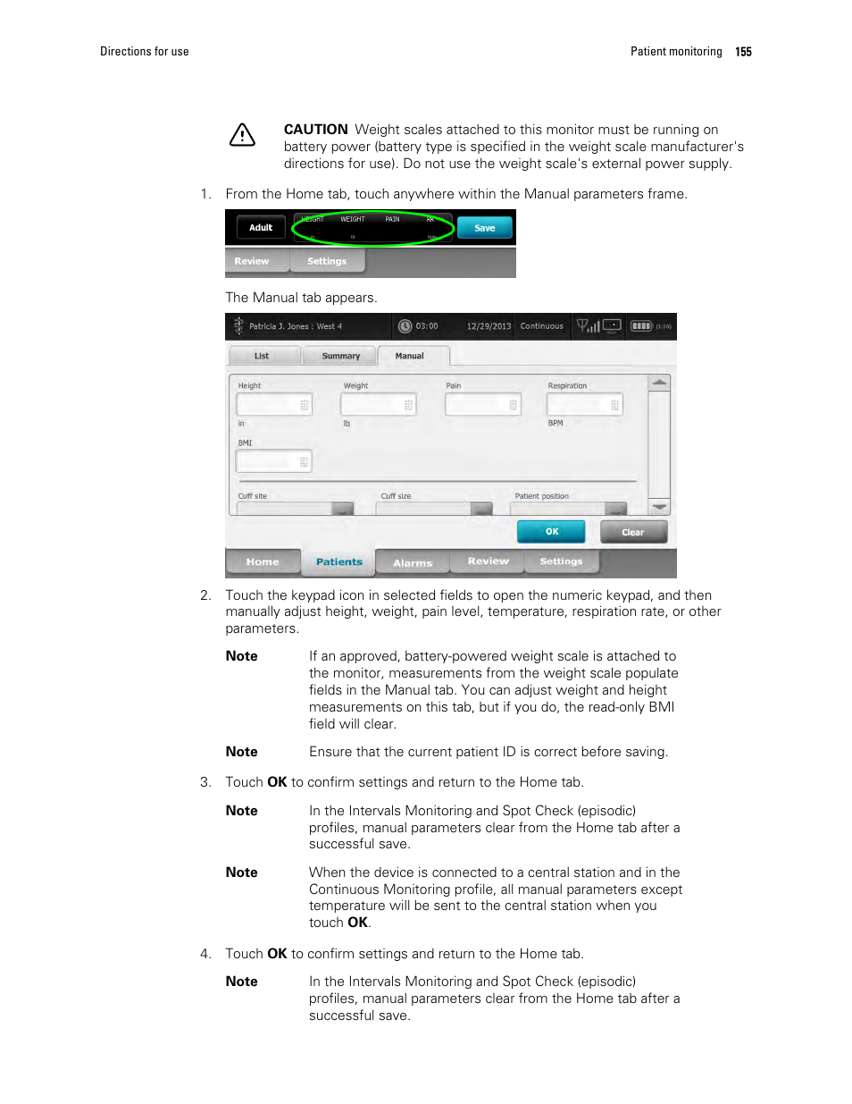 Welch Allyn 6000 Series Connex Vital Signs Monitor - User Manual User Manual | Page 161 / 245