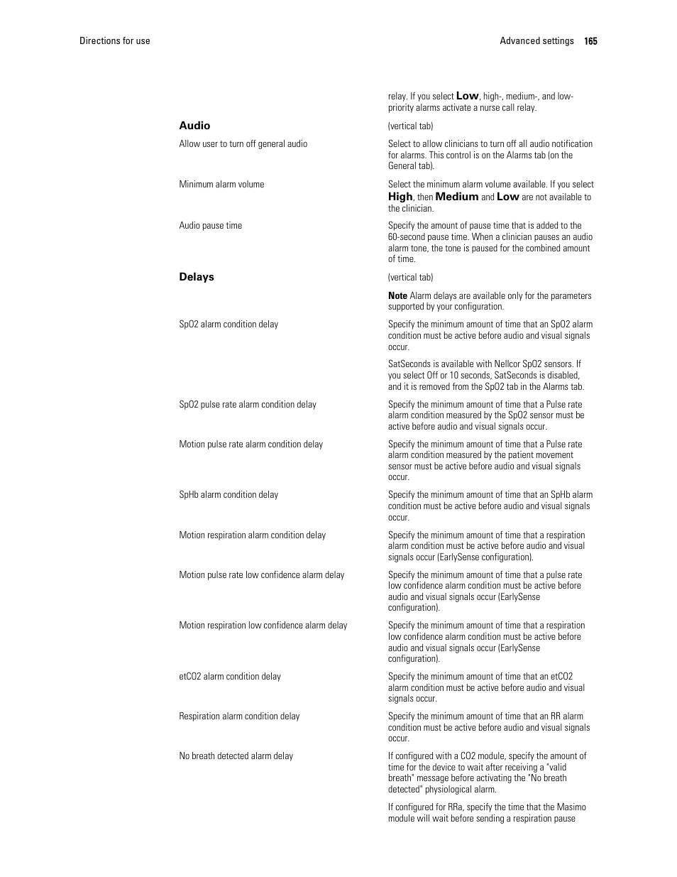 Welch Allyn 6000 Series Connex Vital Signs Monitor - User Manual User Manual | Page 171 / 245
