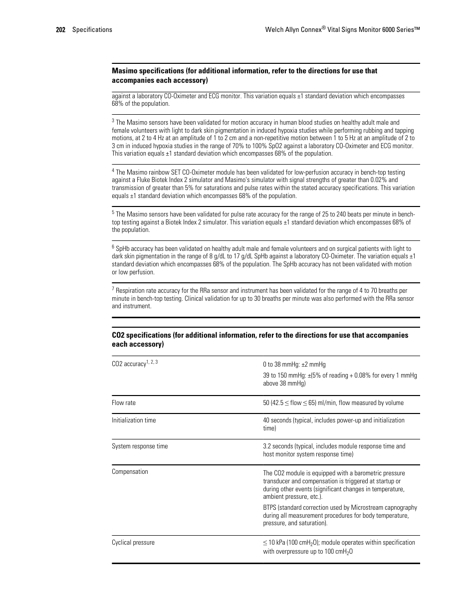 Welch Allyn 6000 Series Connex Vital Signs Monitor - User Manual User Manual | Page 208 / 245