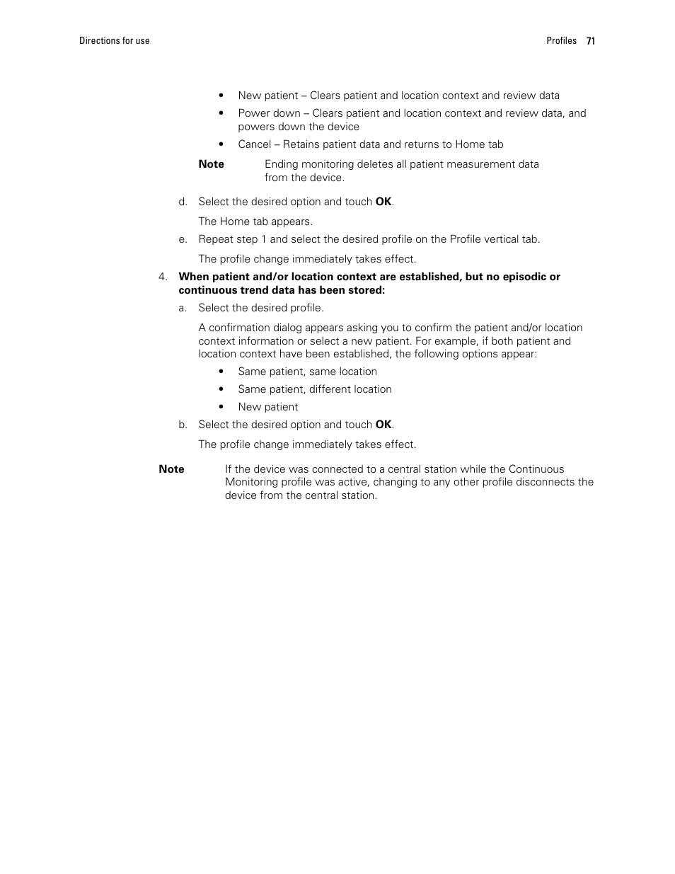 Welch Allyn 6000 Series Connex Vital Signs Monitor - User Manual User Manual | Page 77 / 245