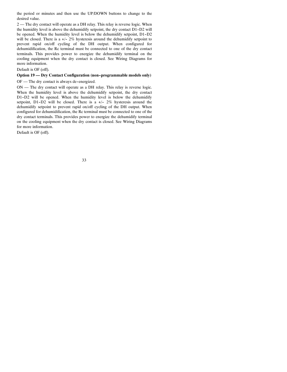 Bryant Thermidistat T6-PRH-A User Manual | Page 33 / 84