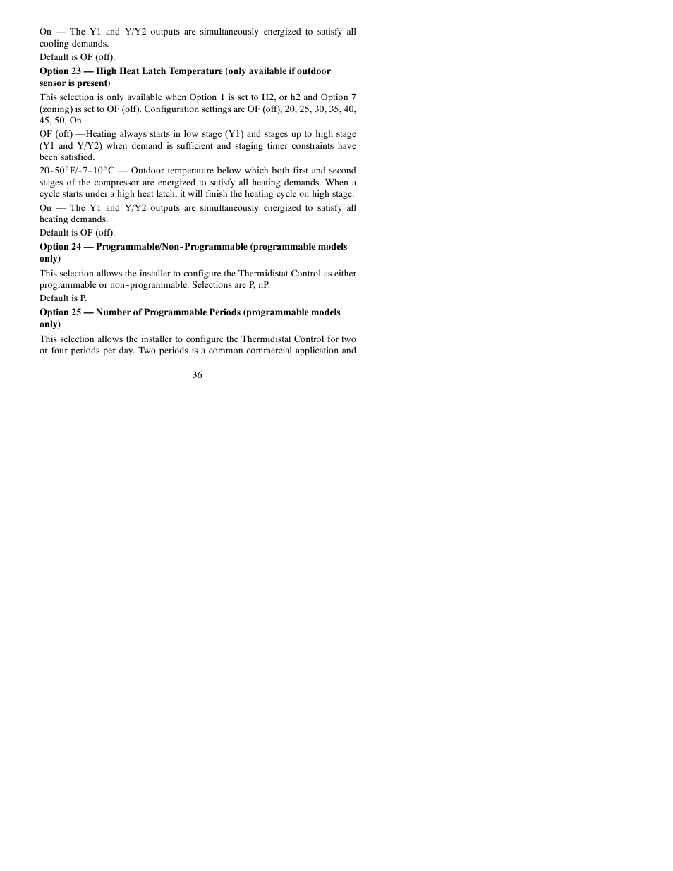 Bryant Thermidistat T6-PRH-A User Manual | Page 36 / 84