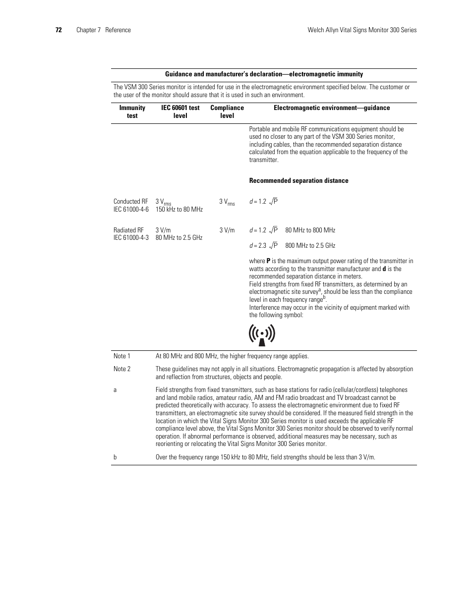 Welch Allyn 300 Series Vital Signs Monitor - User Manual User Manual | Page 76 / 86