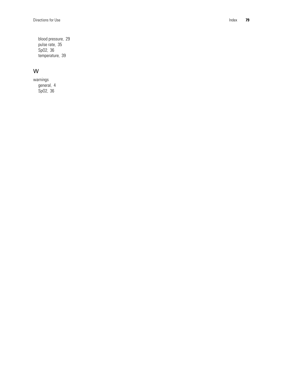 Welch Allyn 300 Series Vital Signs Monitor - User Manual User Manual | Page 85 / 86