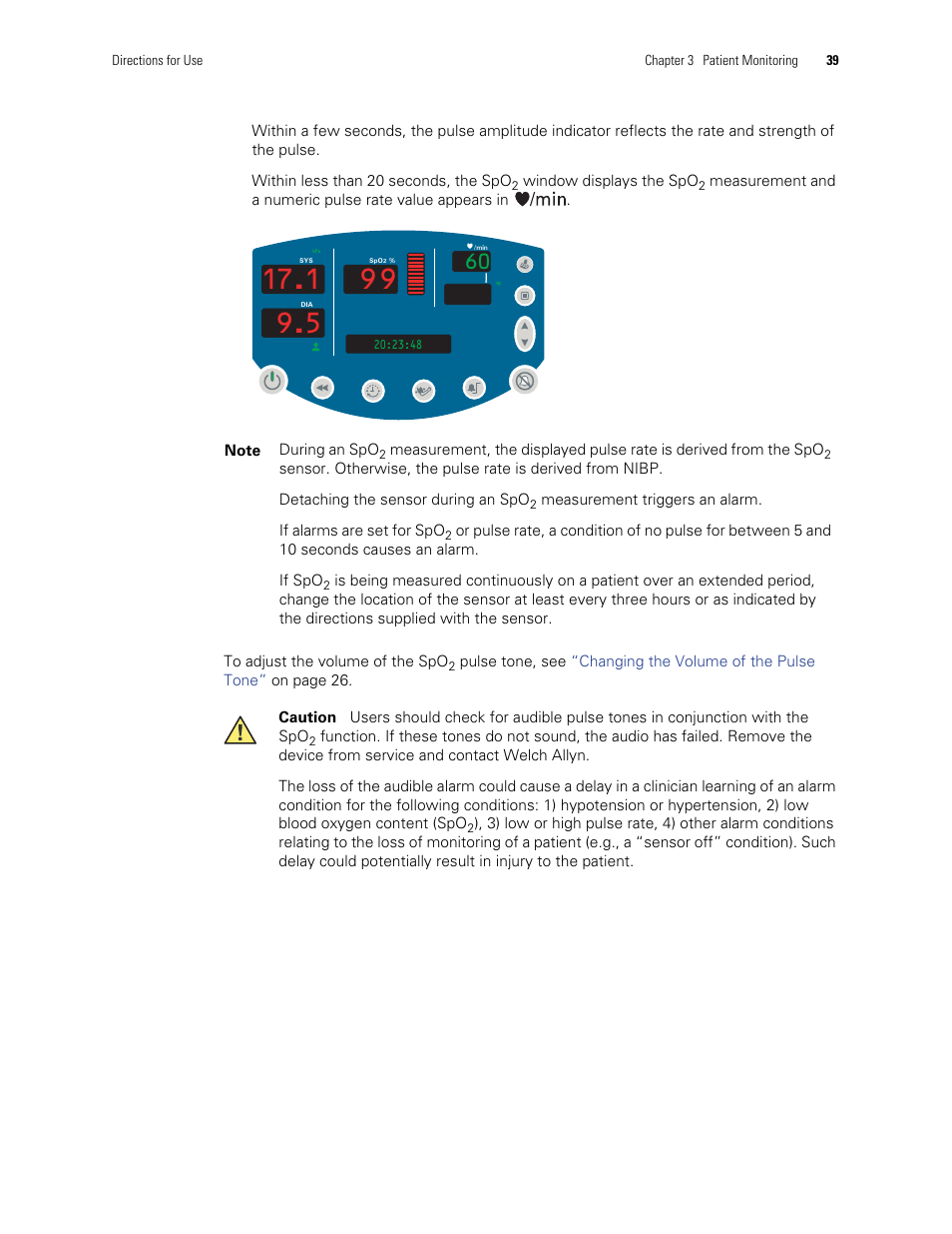 Welch Allyn 300 Series Vital Signs Monitor - User Manual User Manual | Page 43 / 90