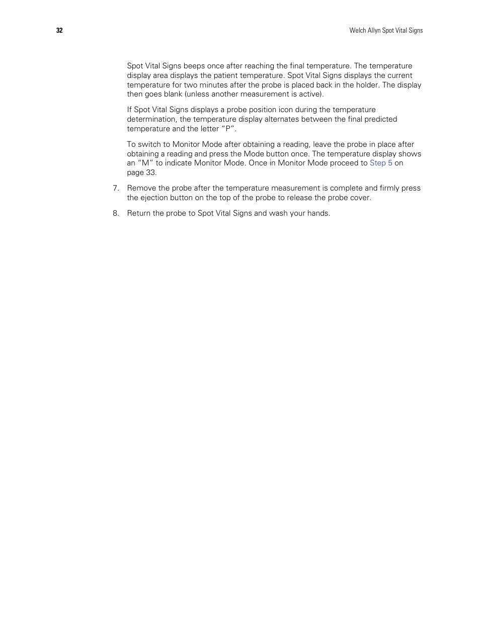 Welch Allyn Spot Vital Signs - User Manual User Manual | Page 40 / 74