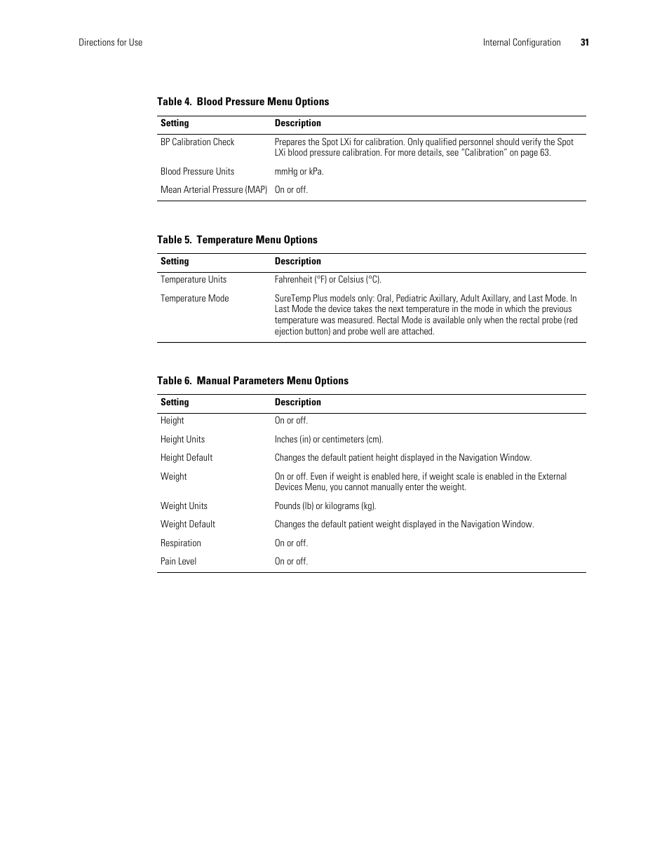 Welch Allyn Spot Vital Signs LXi - User Manual User Manual | Page 41 / 86