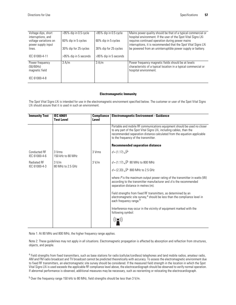 Welch Allyn Spot Vital Signs LXi - User Manual User Manual | Page 67 / 86