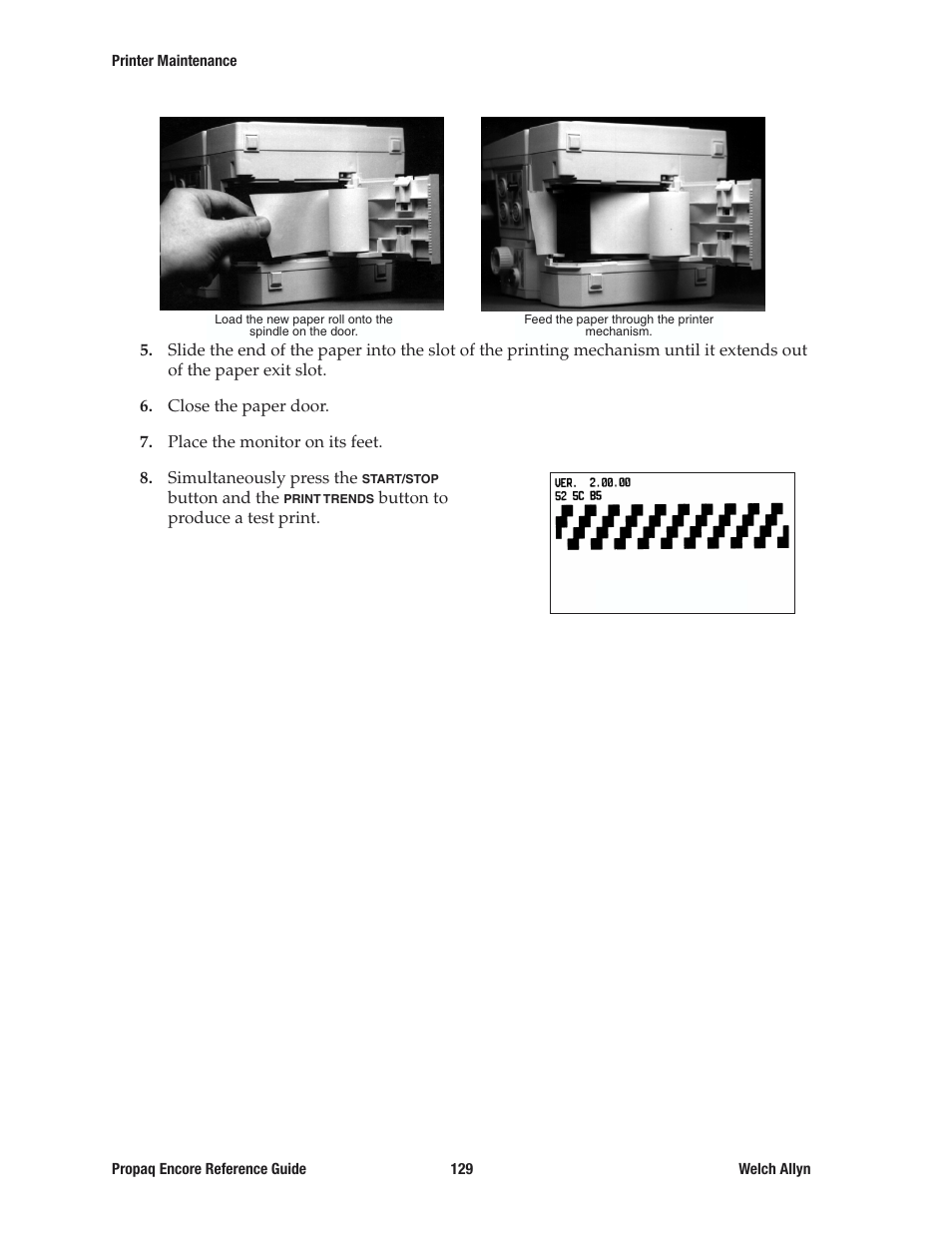 Welch Allyn 20хEL Propaq Encore Vital Signs Monitor - Reference Guide User Manual | Page 129 / 178