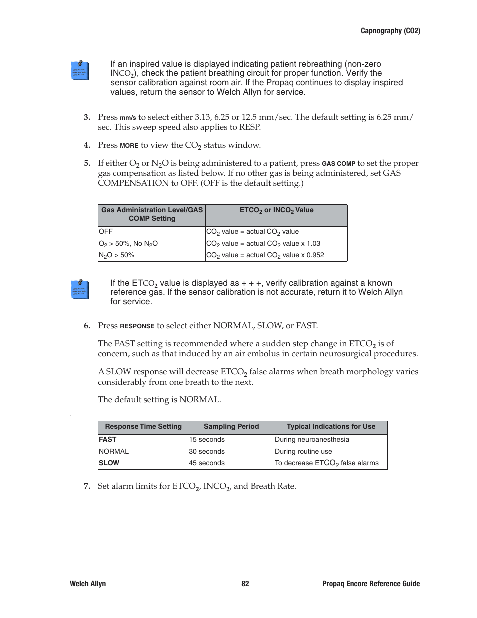 Welch Allyn 20хEL Propaq Encore Vital Signs Monitor - Reference Guide User Manual | Page 82 / 178