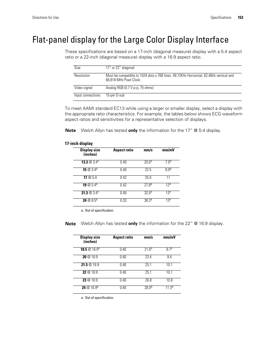 Welch Allyn 901061 Propaq LT Vital Signs Monitor - User Manual User Manual | Page 157 / 196