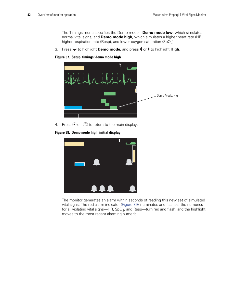 Welch Allyn 901061 Propaq LT Vital Signs Monitor - User Manual User Manual | Page 46 / 196