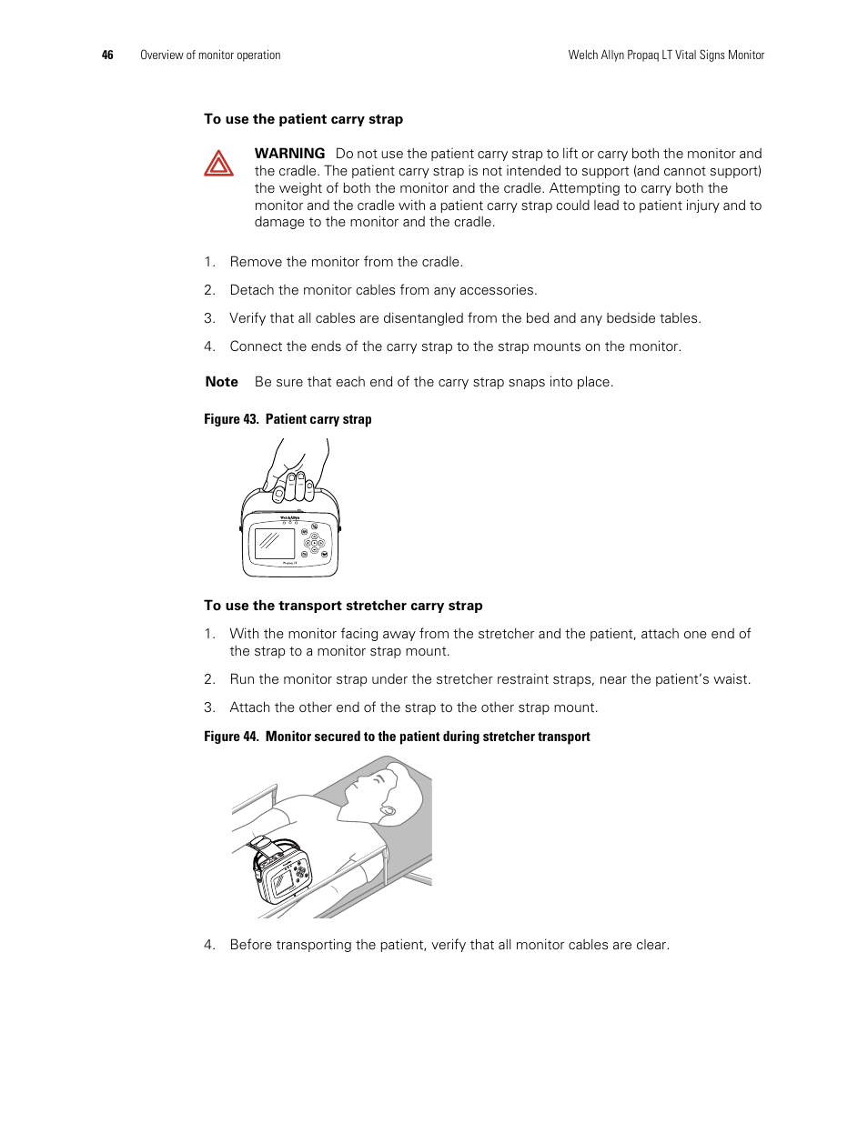 Welch Allyn 901061 Propaq LT Vital Signs Monitor - User Manual User Manual | Page 50 / 196