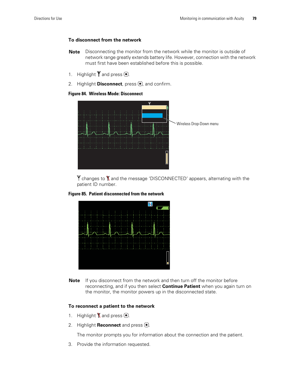 Figure 84 | Welch Allyn 901061 Propaq LT Vital Signs Monitor - User Manual User Manual | Page 83 / 196
