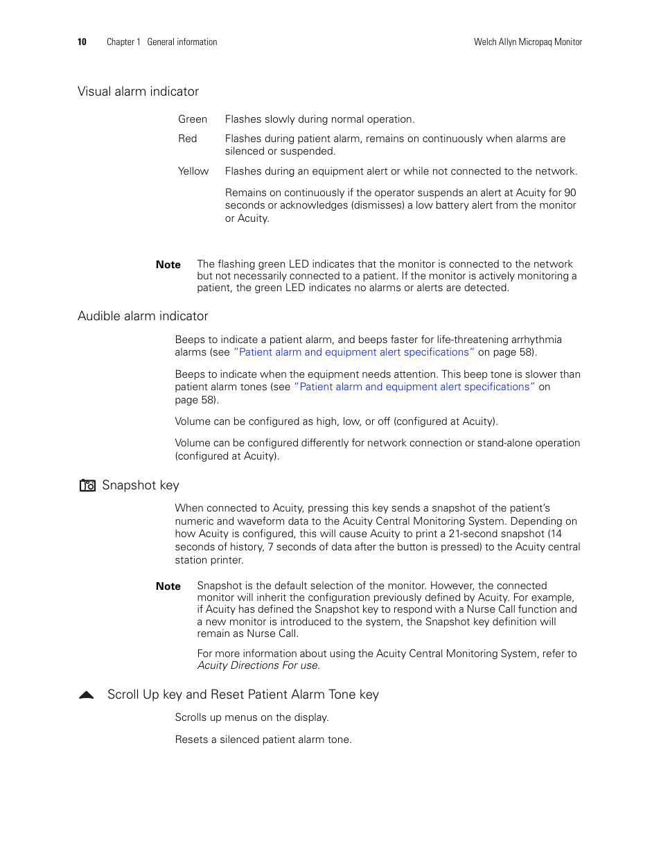 Welch Allyn 408 Micropaq Monitor - User Manual User Manual | Page 14 / 82