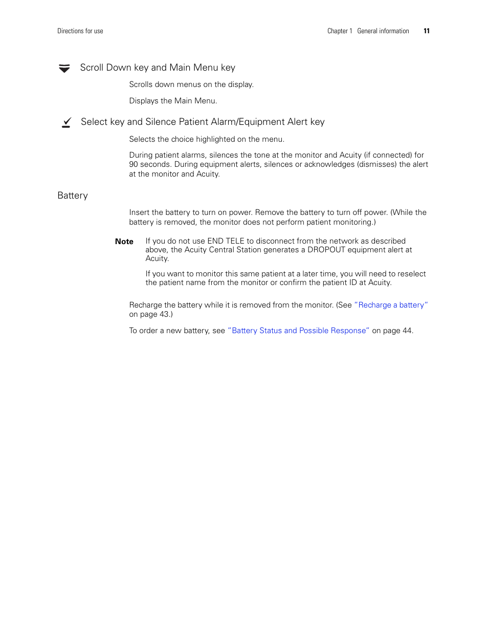 Welch Allyn 408 Micropaq Monitor - User Manual User Manual | Page 15 / 82