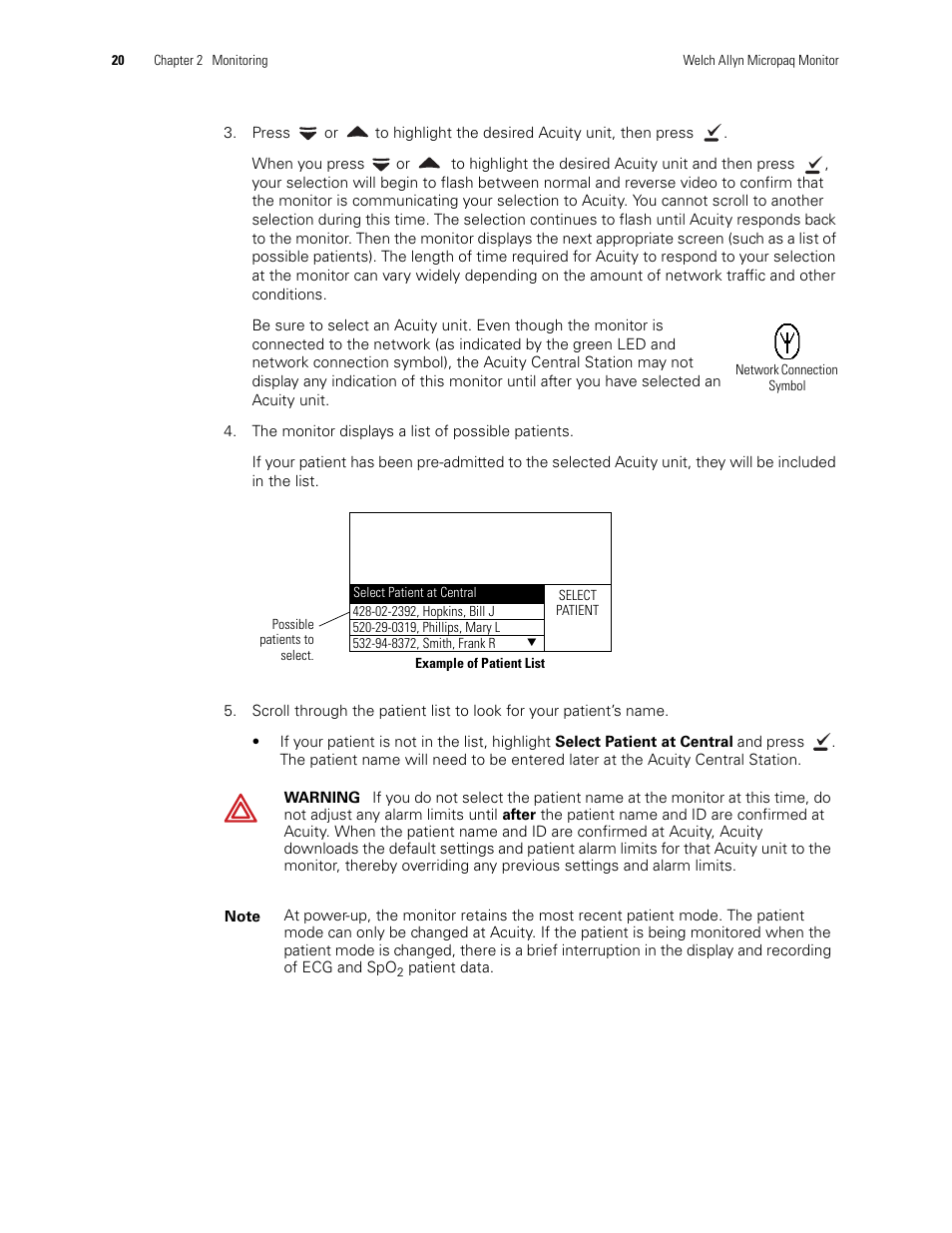 Welch Allyn 408 Micropaq Monitor - User Manual User Manual | Page 24 / 82