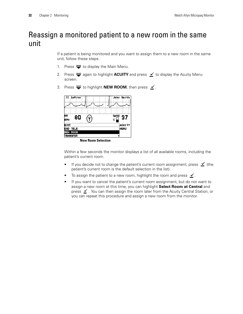 Welch Allyn 408 Micropaq Monitor - User Manual User Manual | Page 36 / 82