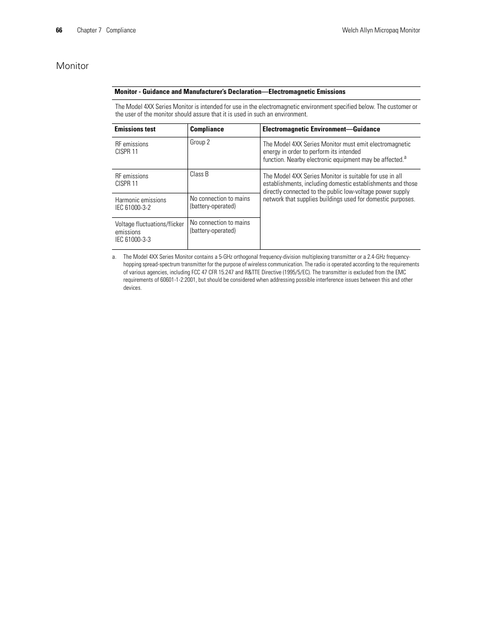 Monitor | Welch Allyn 408 Micropaq Monitor - User Manual User Manual | Page 70 / 82