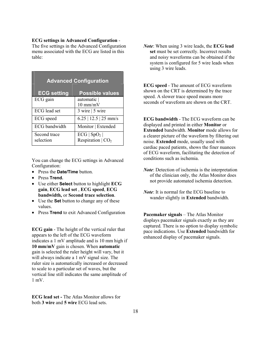 Welch Allyn Atlas Monitor - User Manual User Manual | Page 30 / 108