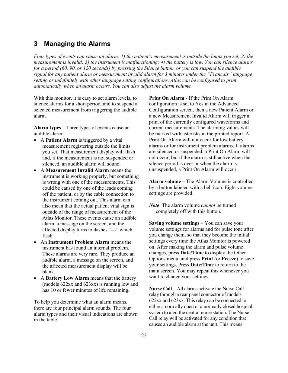 Welch Allyn Atlas Monitor - User Manual User Manual | Page 37 / 108