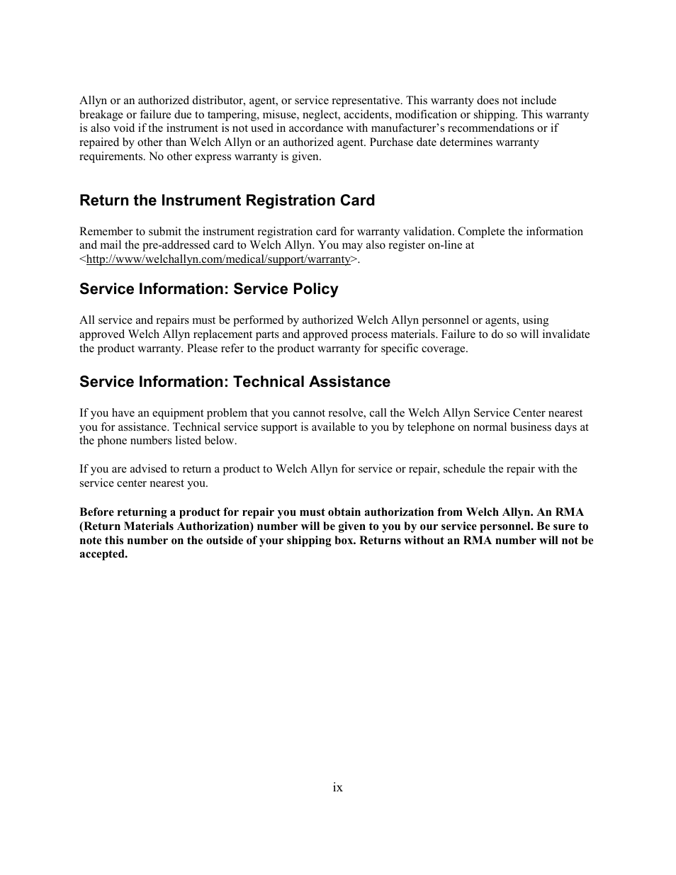 Welch Allyn Atlas Monitor - User Manual User Manual | Page 9 / 108
