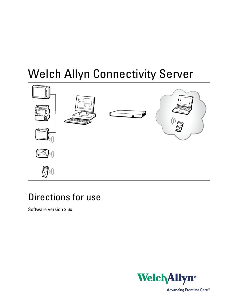 Welch Allyn Connectivity Server - User Manual User Manual | 96 pages