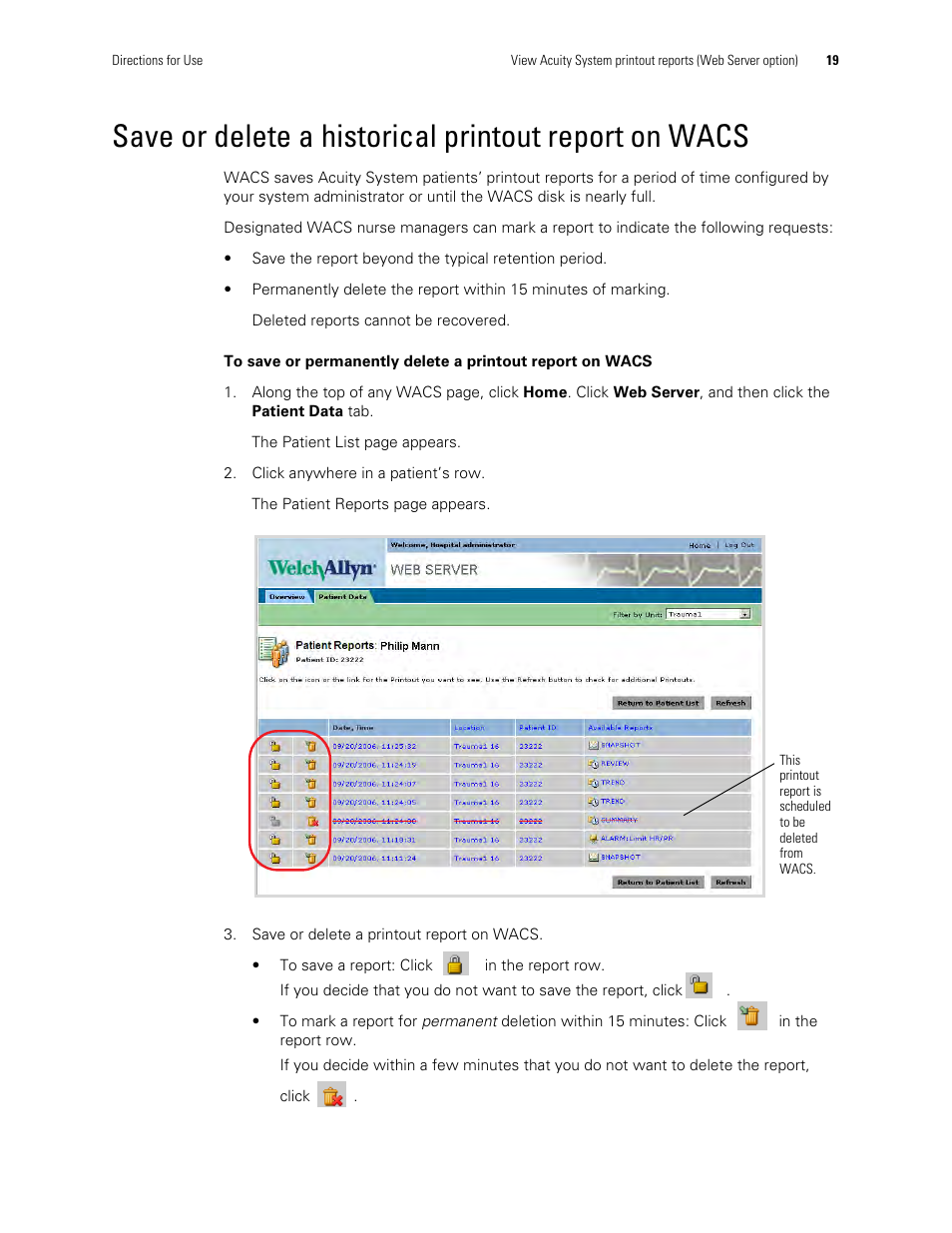 Welch Allyn Connectivity Server - User Manual User Manual | Page 23 / 96