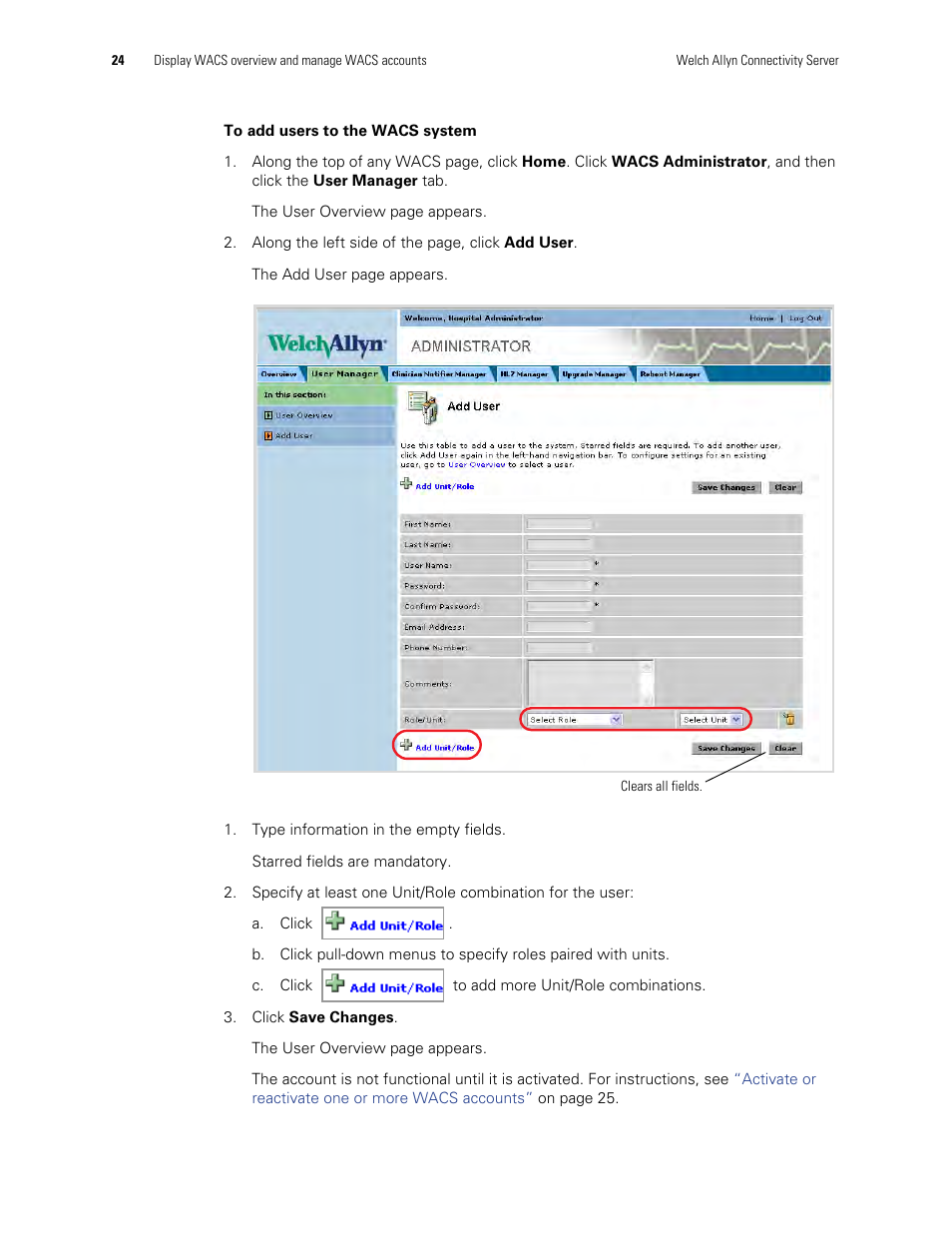 Welch Allyn Connectivity Server - User Manual User Manual | Page 28 / 96