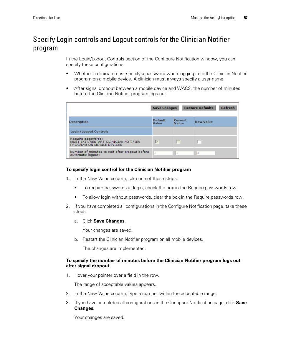 Welch Allyn Connectivity Server - User Manual User Manual | Page 61 / 96