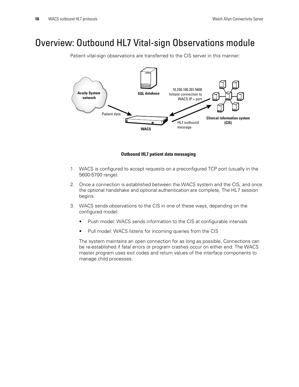 Welch Allyn Connectivity Server - Programmers guide User Manual | Page 20 / 64