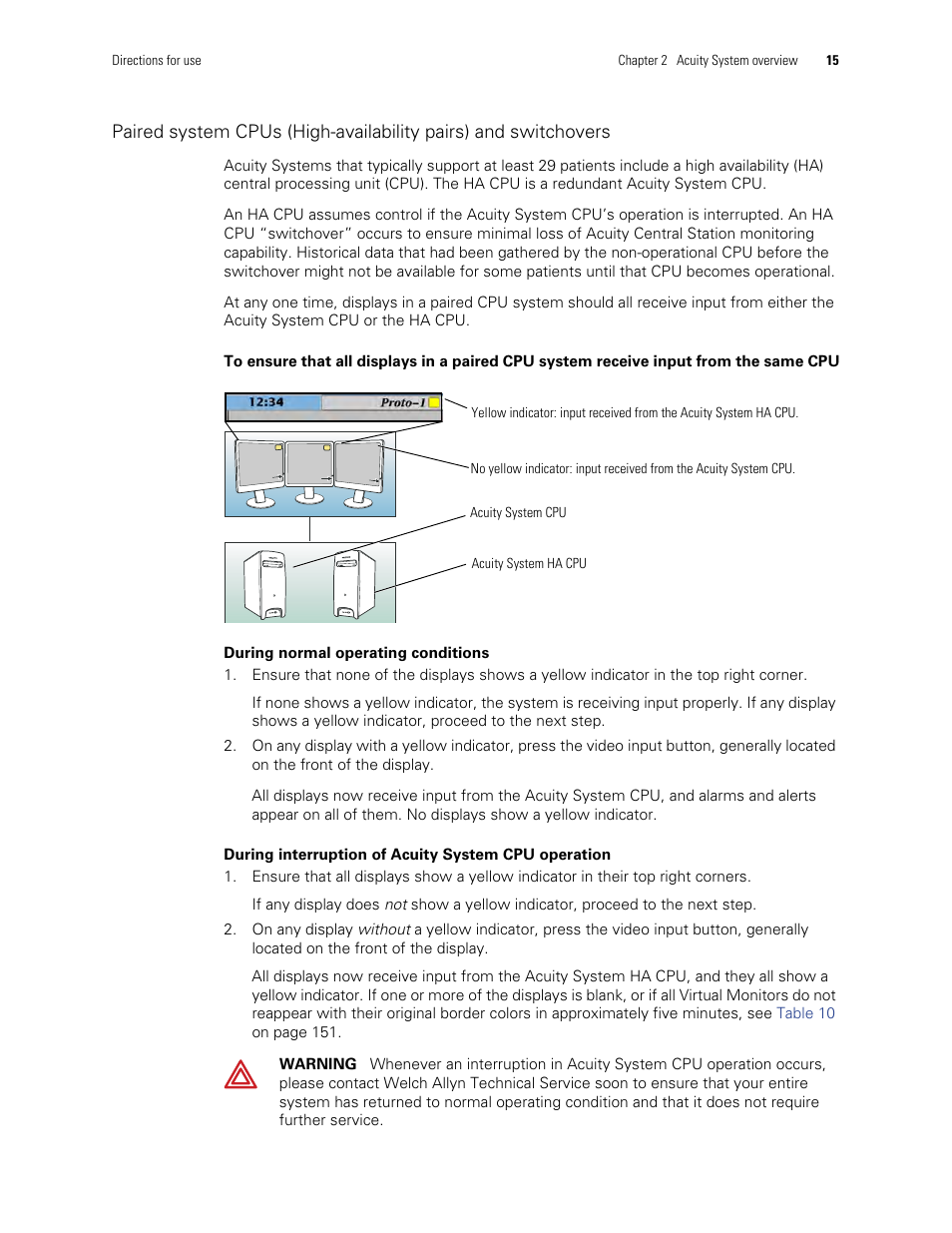 Welch Allyn Acuity and Mobile Acuity LT Central Monitoring Systems - User Manual User Manual | Page 19 / 214