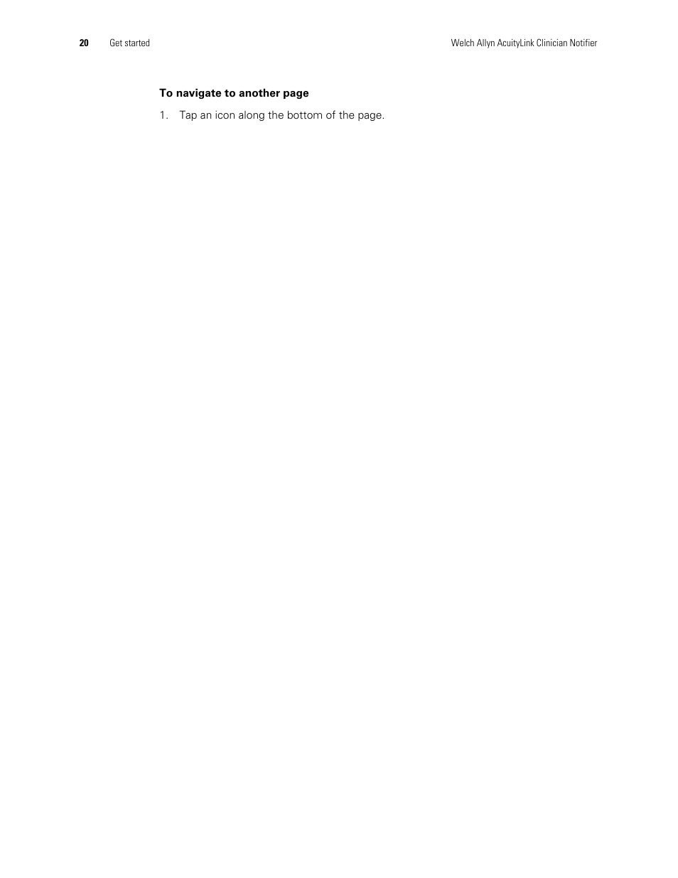 Welch Allyn AcuityLink Clinician Notifier - User Manual User Manual | Page 24 / 64
