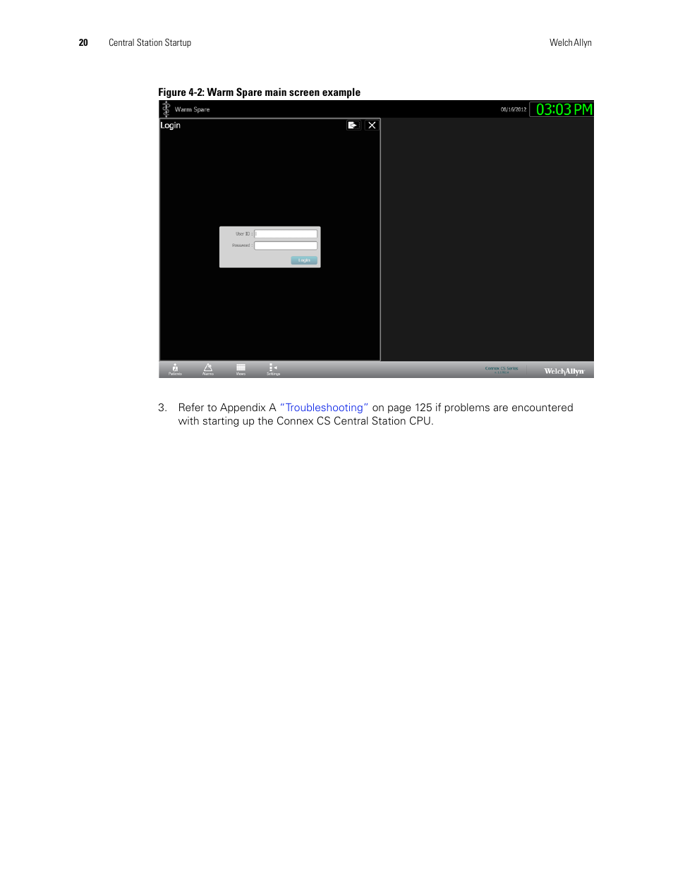 Welch Allyn Connex CS Central Station & Server - User Manual User Manual | Page 26 / 170