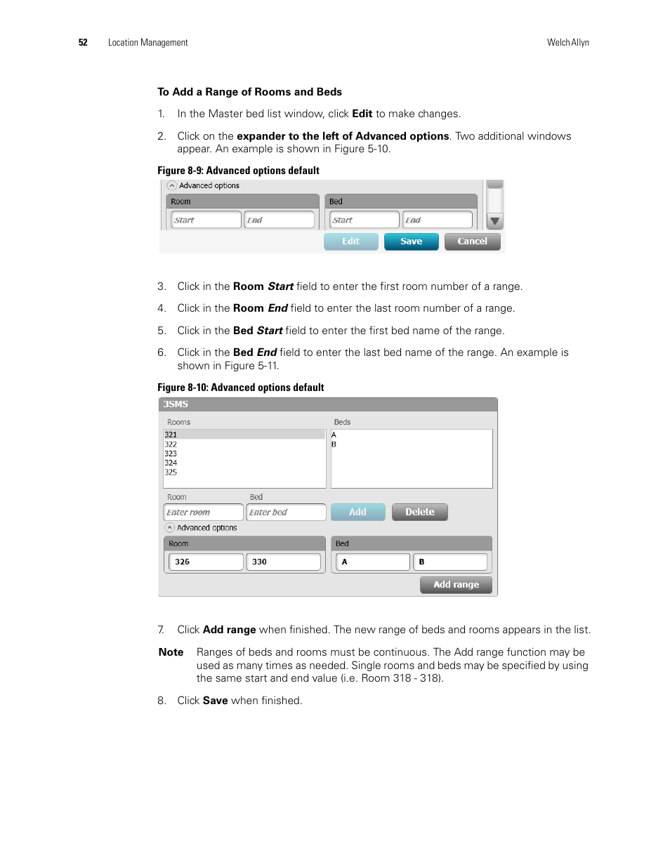 Welch Allyn Connex CS Central Station & Server - User Manual User Manual | Page 58 / 170