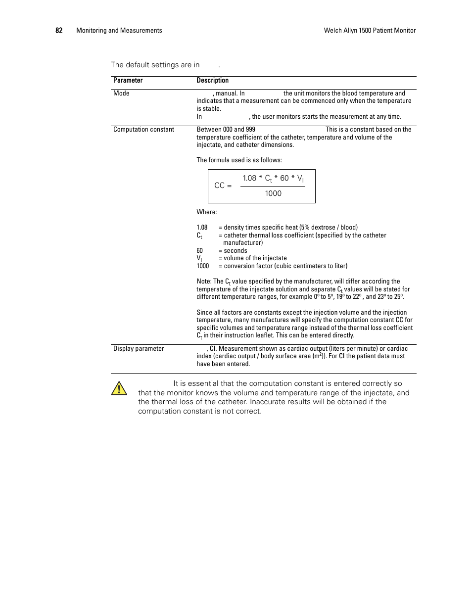 Welch Allyn 1500 Patient Monitor v.1.4.X - User Manual User Manual | Page 86 / 144