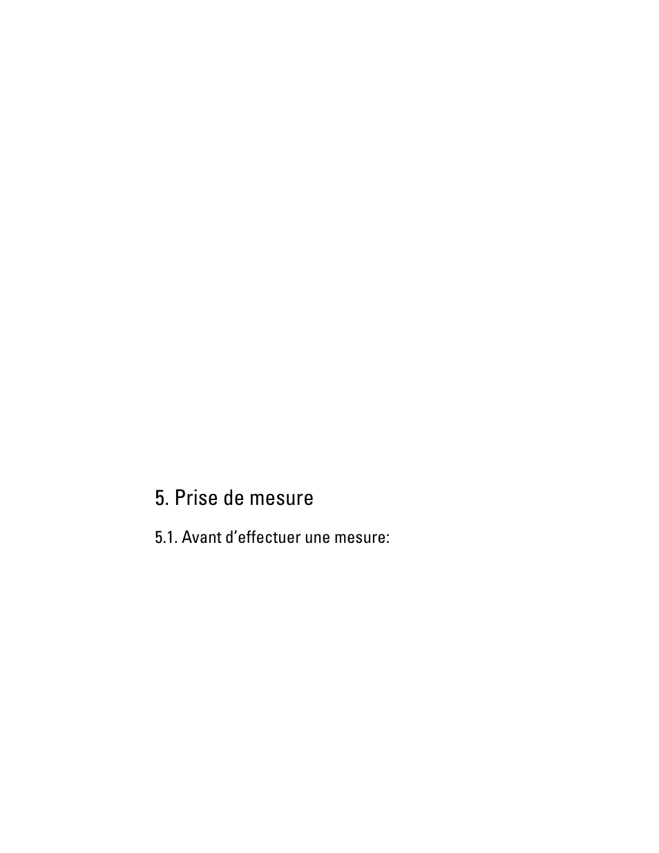 Prise de mesure, Avant d’effectuer une mesure | Welch Allyn OSZ 3 Easy - User Manual User Manual | Page 45 / 104