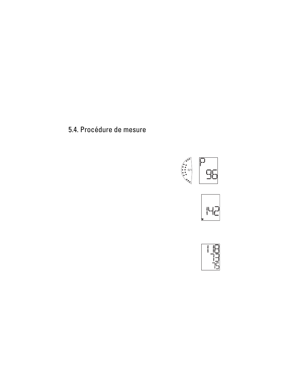 Procédure de mesure | Welch Allyn OSZ 3 Easy - User Manual User Manual | Page 47 / 104