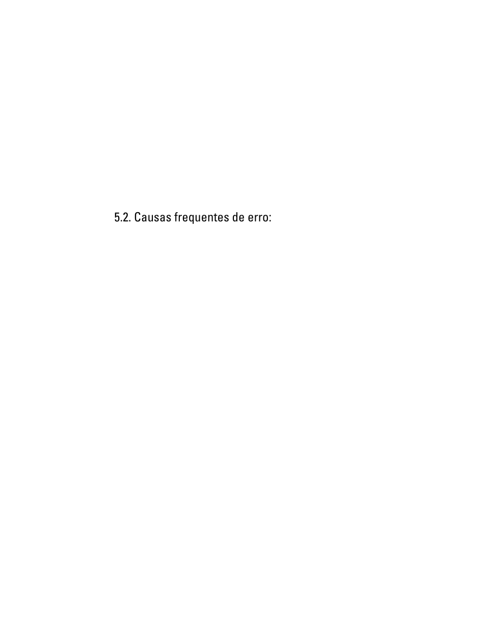 Causas frequentes de erro | Welch Allyn OSZ 3 Easy - User Manual User Manual | Page 94 / 104
