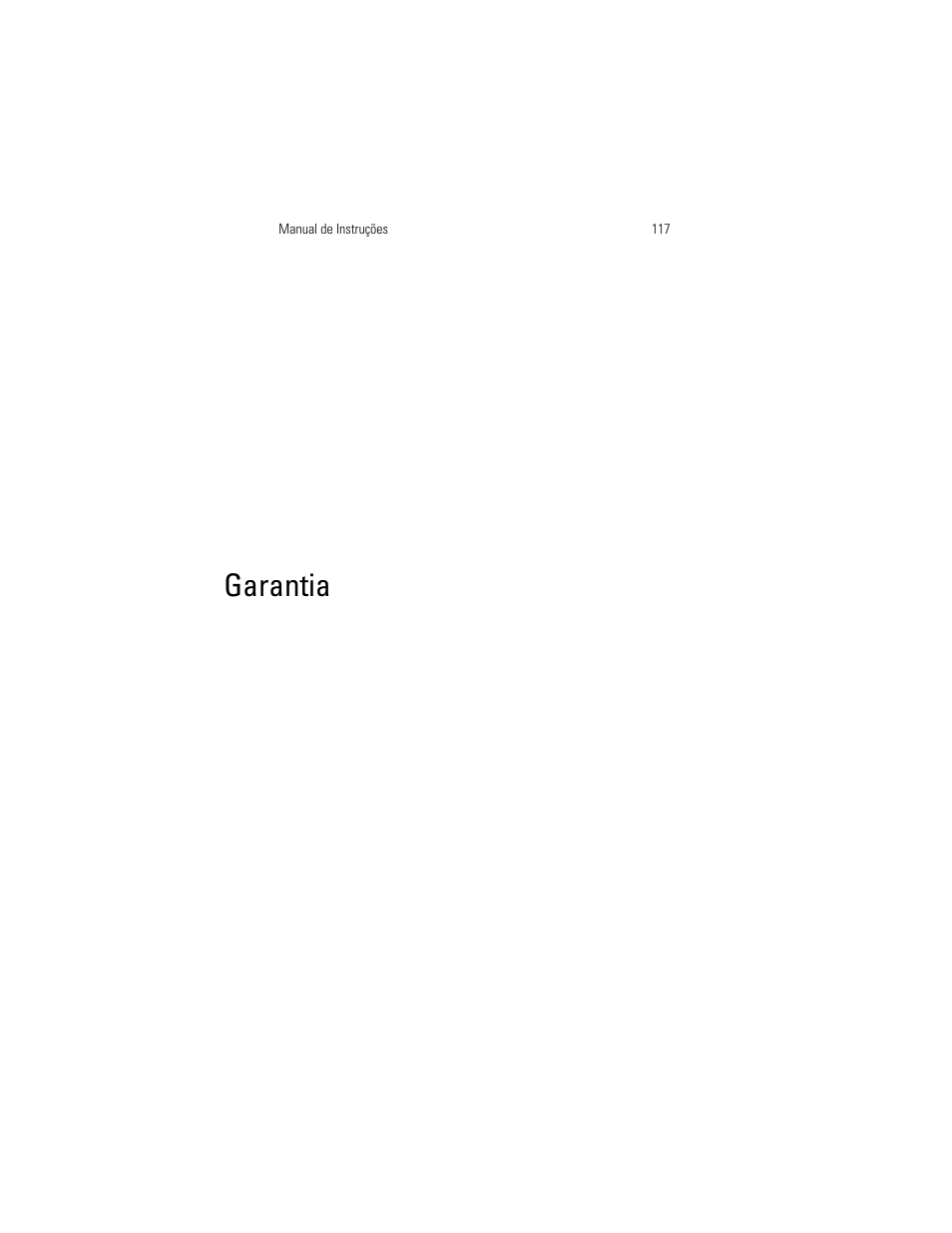 Garantia | Welch Allyn OSZ 4 - User Manual User Manual | Page 125 / 130