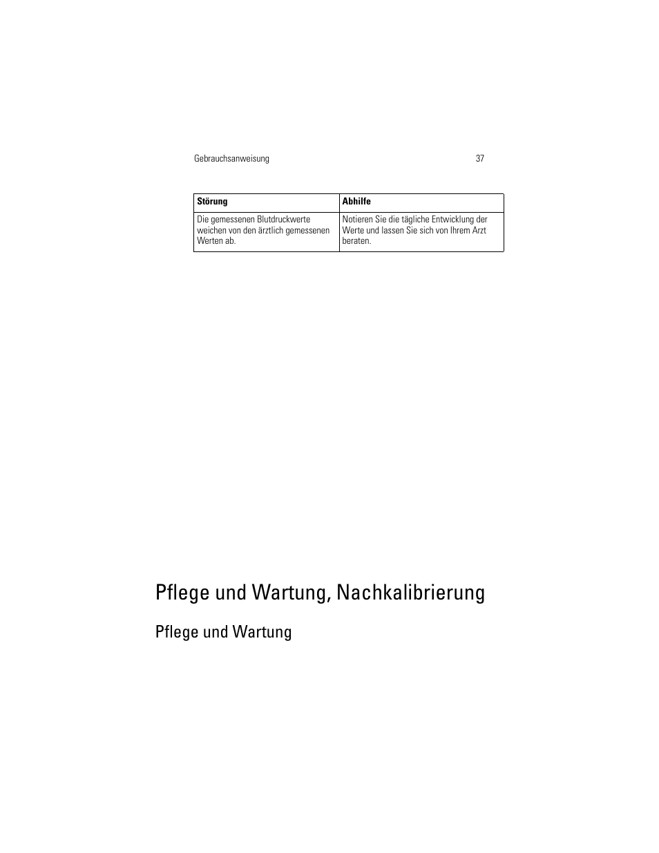 Pflege und wartung, nachkalibrierung, Pflege und wartung | Welch Allyn OSZ 4 - User Manual User Manual | Page 45 / 130