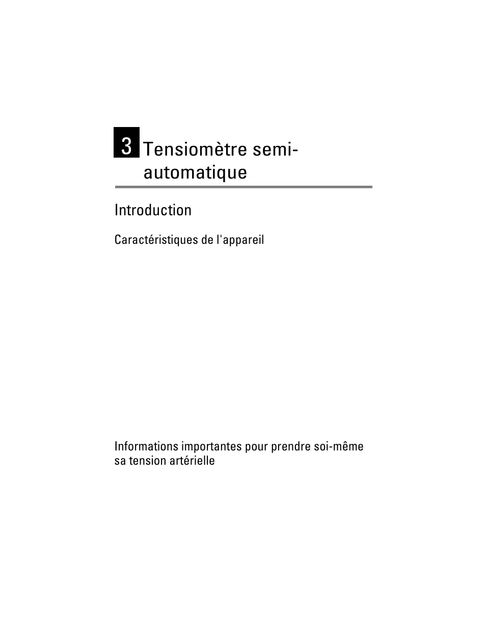 Tensiomètre semi-automatique, Introduction, Sa tension artérielle | Tensiomètre semi- automatique | Welch Allyn OSZ 4 - User Manual User Manual | Page 49 / 130