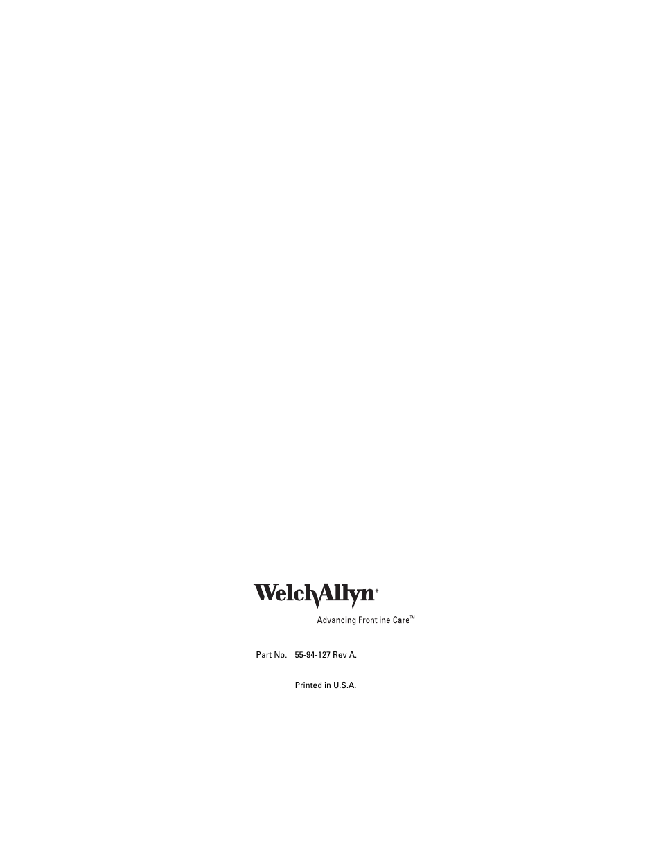 Welch Allyn OSZ 5 - User Manual User Manual | Page 124 / 124
