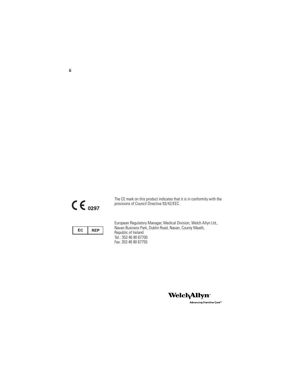 Welch Allyn OSZ 5 - User Manual User Manual | Page 2 / 124