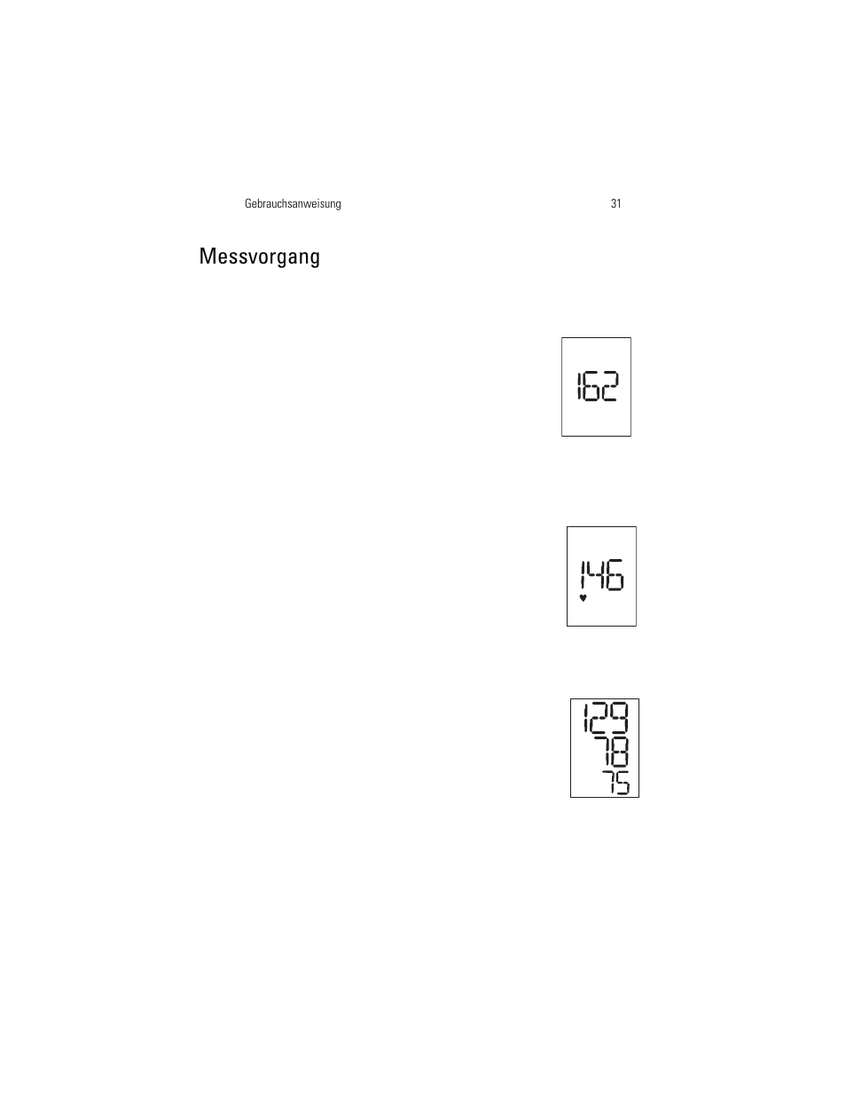 Messvorgang | Welch Allyn OSZ 5 - User Manual User Manual | Page 39 / 124