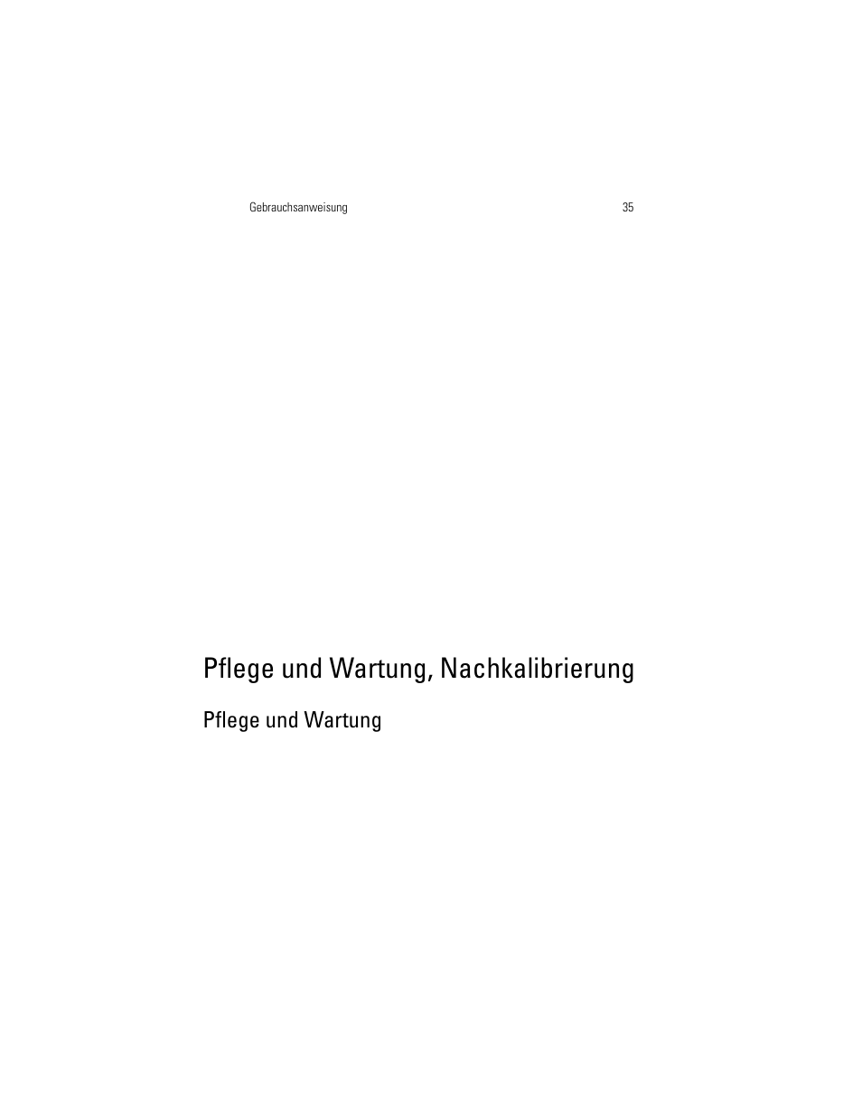 Pflege und wartung, nachkalibrierung, Pflege und wartung | Welch Allyn OSZ 5 - User Manual User Manual | Page 43 / 124