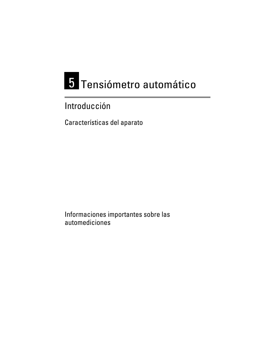 Tensiómetro automático, Introducción | Welch Allyn OSZ 5 - User Manual User Manual | Page 85 / 124