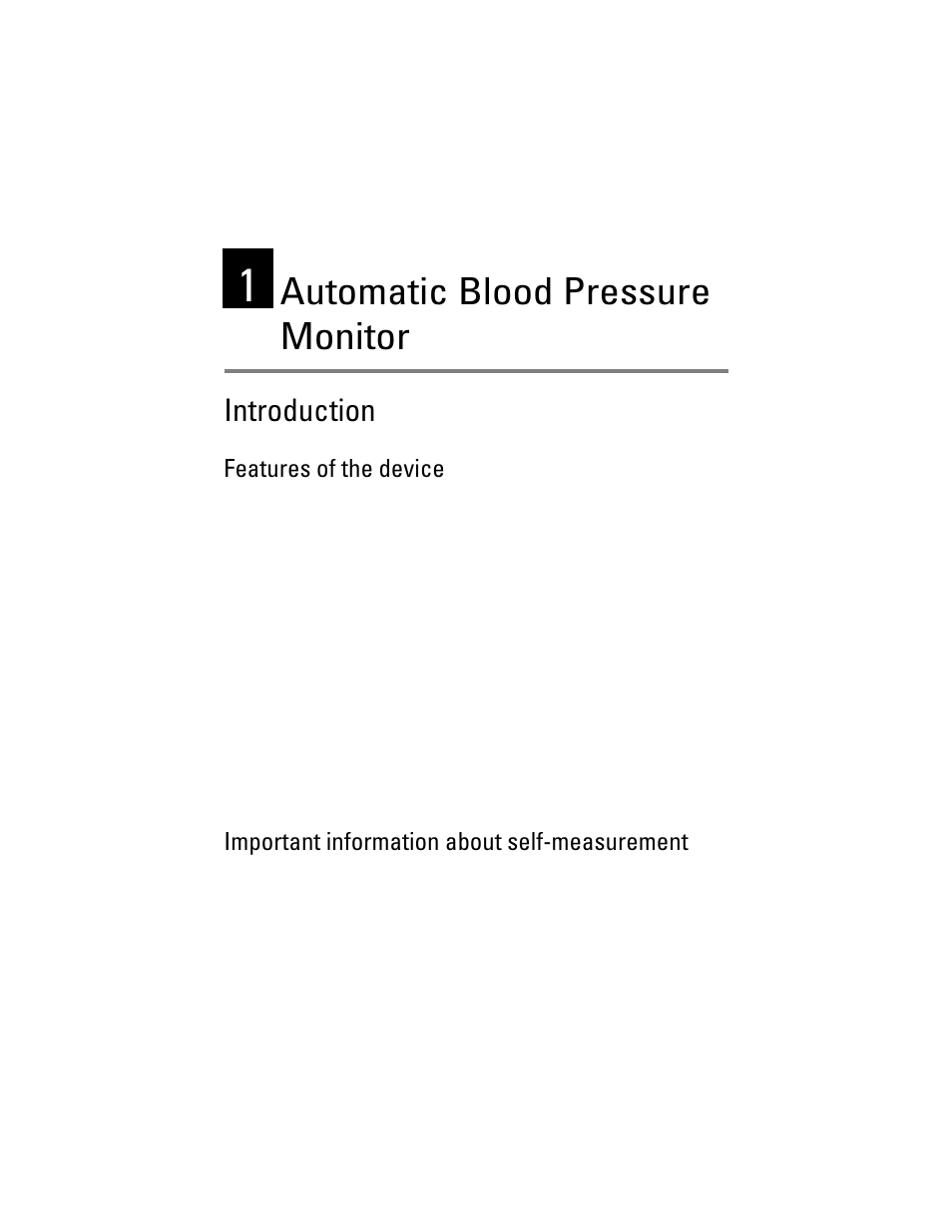 Automatic blood pressure monitor, Introduction | Welch Allyn OSZ 5 - User Manual User Manual | Page 9 / 124
