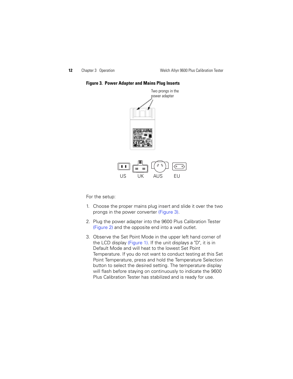 Welch Allyn 9600 Plus Calibration Tester - User Manual User Manual | Page 18 / 106